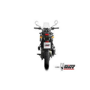 Silencer Motorcycle Oval Stainless Steel Mivv Royal Enfield image-2