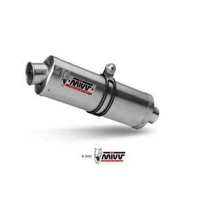 Silencer Motorcycle Oval Stainless Steel Mivv Royal Enfield image-3