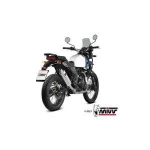 Silencer for motorcycle Mivv Dakar Royal Enfield image-0