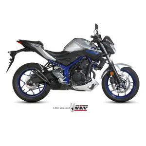 Silencer for motorcycle Mivv Double Gun Yamaha image-1