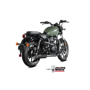 Silencer motorcycle stainless steel Mivv HR-1 Royal Enfield image-0