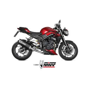 Silencer Motorcycle Full System Mivv Triumph STREET TRIPLE 765 R [800] image-0