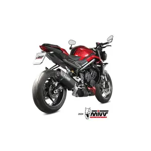 Silencer Motorcycle Full System Mivv Triumph STREET TRIPLE 765 R [800] image-1