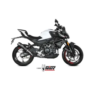 Silencer for motorcycle Mivv AK-1 Cfmoto 450 NK image-1