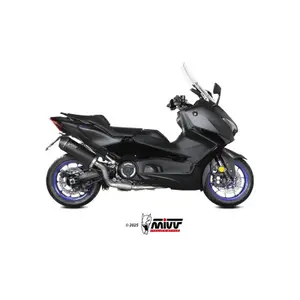 Complete Exhaust Line Spare Parts Mivv Oval Yamaha T-Max 560 image-1