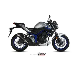 Schalldämpfer aus Edelstahl Mivv Gp Yamaha Mt-03 image-0