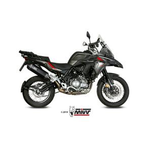 Silenziatore per moto Mivv Speed Edge Benelli TRK 502X image-2