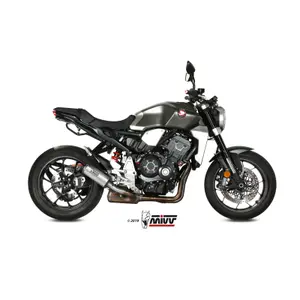 Motorradauspuff Mivv MK3 inox/casquette inox Honda CB1000R