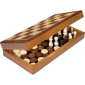 Foldable chess and checkers Mixlore image-1