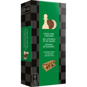 Foldable chess and checkers Mixlore image-2