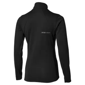 Women's long sleeve and half zip athletic top Mizuno Tech Thermal Charge Breath Thermo image-1