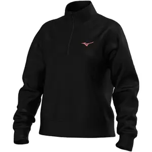 Dames 1/4 zip fleece Mizuno Athletic image-0