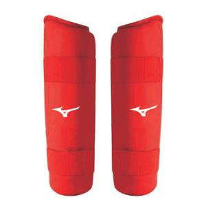 23eha10262-karate-shin-guards-mizuno-red