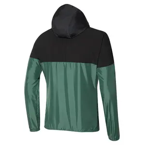 Hooded waterproof jacket Mizuno image-1