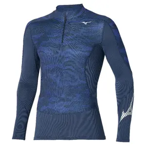 Langærmet trøje med halv lynlås Mizuno Breath Thermo Virtual G3 image-0