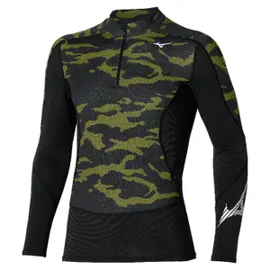 Langærmet trøje med halv lynlås Mizuno Breath Thermo Virtual G3 image-0
