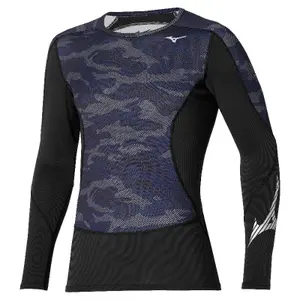 Langærmet jersey med rund hals Mizuno Breath Thermo Virtual G3 image-0