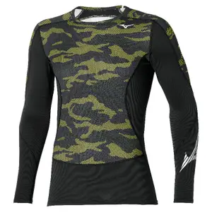 Langærmet jersey med rund hals Mizuno Breath Thermo Virtual G3 image-0