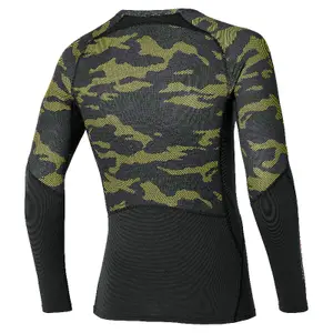 Langærmet jersey med rund hals Mizuno Breath Thermo Virtual G3 image-1