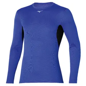 Camiseta de manga larga y cuello redondo Mizuno Breath Thermo Mid Weight image-0