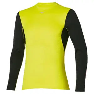 Langærmet jersey med rund hals Mizuno Breath Thermo Mid Weight image-0