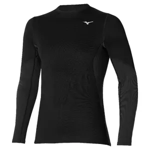 Langærmet jersey med rund hals Mizuno Breath Thermo Merino Wool image-0