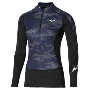 Maglia a maniche lunghe da donna con zip a metà Mizuno Breath Thermo Virtual G3 image-0