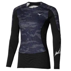 Maillot col rond manches longues femme Mizuno Breath Thermo Virtual G3 image-0