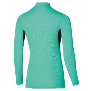 Camisola de manga comprida com fecho de correr para mulher Mizuno Breath Thermo Mid Weight image-1