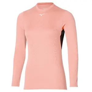 Camisola de manga comprida com gola redonda para mulher Mizuno Breath Thermo Mid Weight image-0