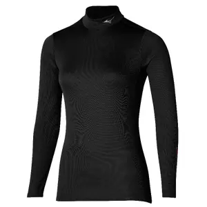 Camiseta de manga larga para mujer con cuello alto Mizuno Breath Thermo Mid Weight image-0