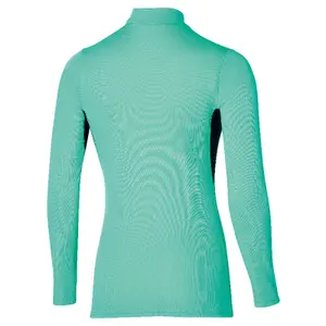 Maillot manches longues col montant femme Mizuno Breath Thermo Mid Weight image-1