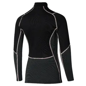 Langarmshirt mit halbem Zipper, Damen Mizuno Breath Thermo Merino Wool image-1