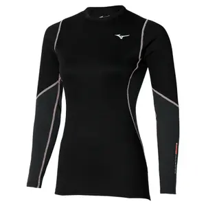 Maillot col rond manches longues femme Mizuno Breath Thermo Merino Wool image-0