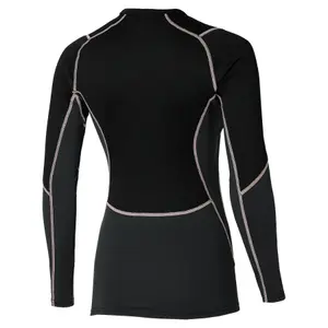 Maillot col rond manches longues femme Mizuno Breath Thermo Merino Wool image-2