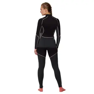 Maillot col rond manches longues femme Mizuno Breath Thermo Merino Wool image-3