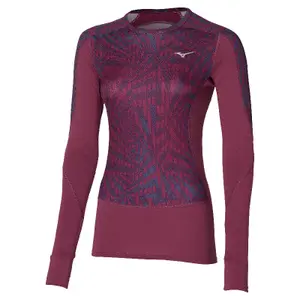 Camisola de gola redonda para mulher Mizuno BT Virtual G4