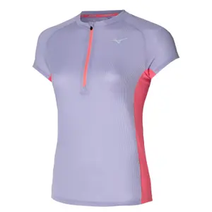 Camiseta con media cremallera para mujer Mizuno DryAeroFlow image-0