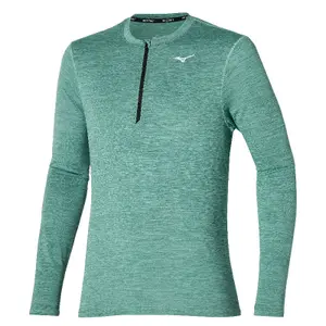 Camiseta de manga larga con media cremallera Mizuno Impulse Core image-0