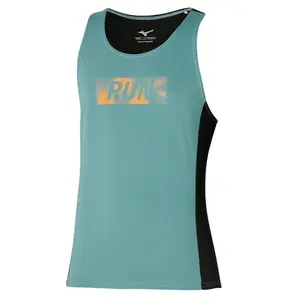 Camiseta de tirantes Mizuno Active dryaero graphic image-2