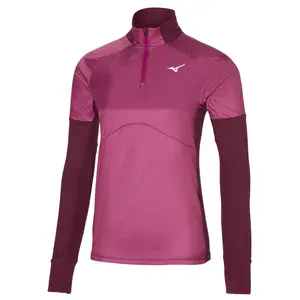 Unterhemd 1/2 Zip Frau Mizuno Hybrid image-0