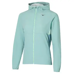 Women's hooded waterproof jacket Mizuno Alpha image-0