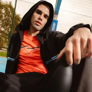 Felpa con cappuccio Mizuno Athletics image-5