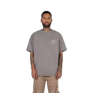 Oversized T-shirt MJ Gonzales Higher Than Heaven V.2 Acid Washed Heavy image-0