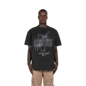 Oversized T-Shirt MJ Gonzales Metamorphose V.5 Acid Washed image-0