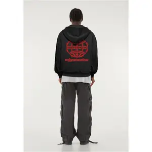 Sweatshirt med hætte MJ Gonzales Global Flame image-3