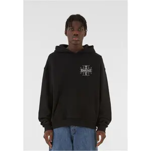 Oversized Hoodie MJ Gonzales MJG Heav Iron Cross image-1