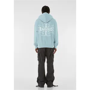 Sudadera oversize con capucha MJ Gonzales MJG Heav Iron Cross image-5