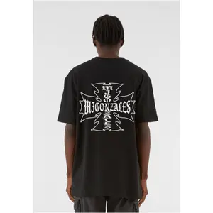 Oversized T-shirt MJ Gonzales MJG Heavy Iron Cross image-2