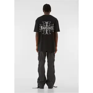 Oversized T-shirt MJ Gonzales MJG Heavy Iron Cross image-3